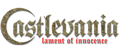 Castlevania Lament of Innocence title screen for Playstation 2